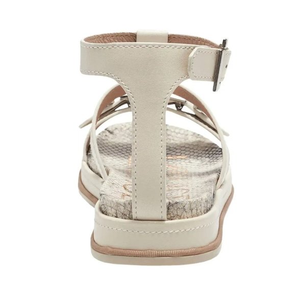 Louise et Cie Cream and Gray Strappy Sandals - Picture 6 of 15